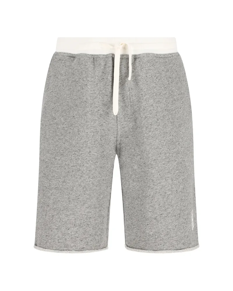 Brunello Cucinelli Logo-print Track Shorts Grey
