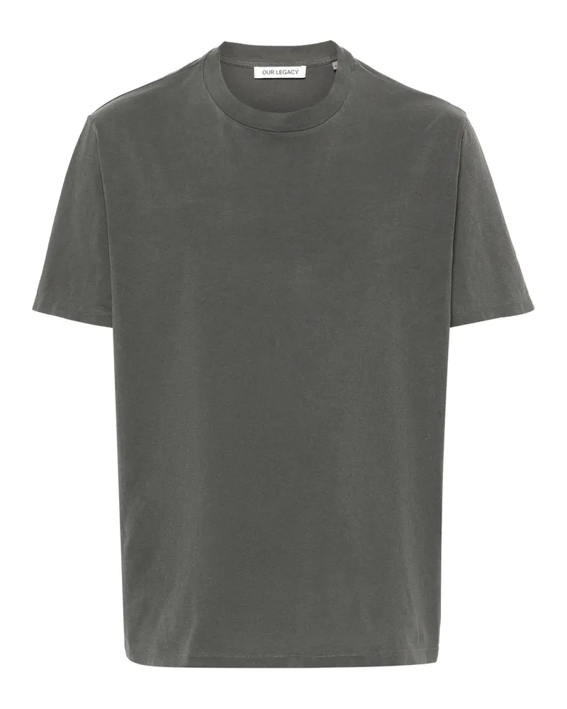 Our Legacy Ribbed Trim Boxy T-shirt 