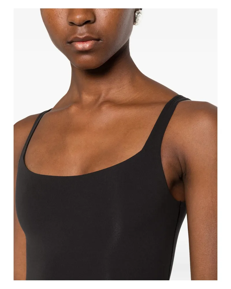 SKIMS Square-neck Bodysuit Black