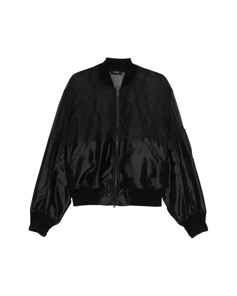 TAAKK Piping Zip Jacket Black