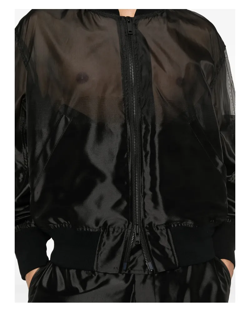 TAAKK Piping Zip Jacket Black