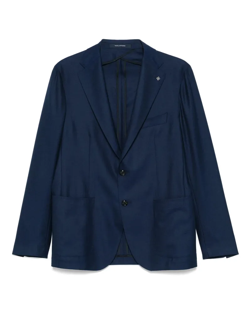 Tagliatore Single-breasted Blazer Blue