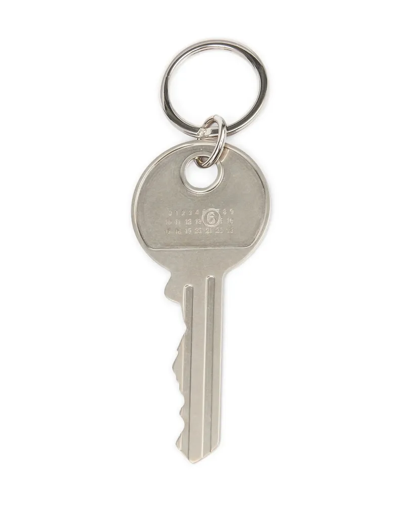 Maison Margiela Key Keyring Silver