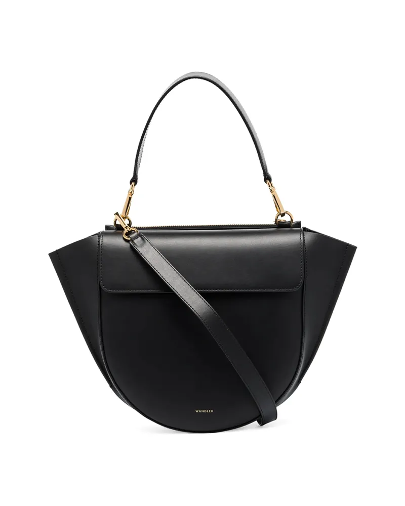 WANDLER Hortensia Medium Tote Bag Black