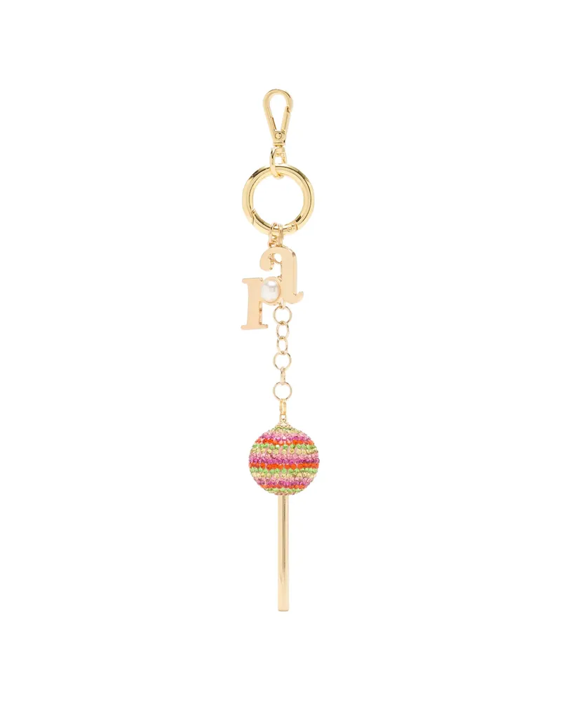 Rosantica Charm Keyring Gold