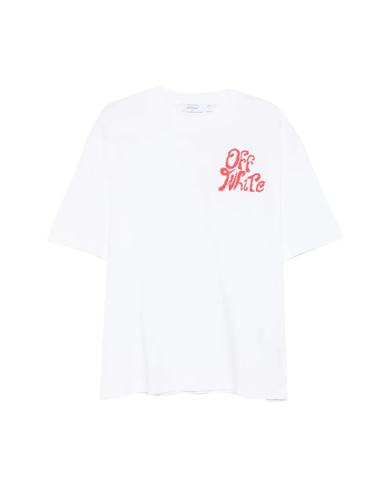 OFF-WHITE Short-sleeve T-shirt White