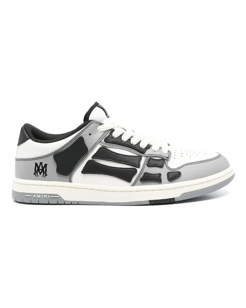 Amiri Varsity Skel Low Sneakers White