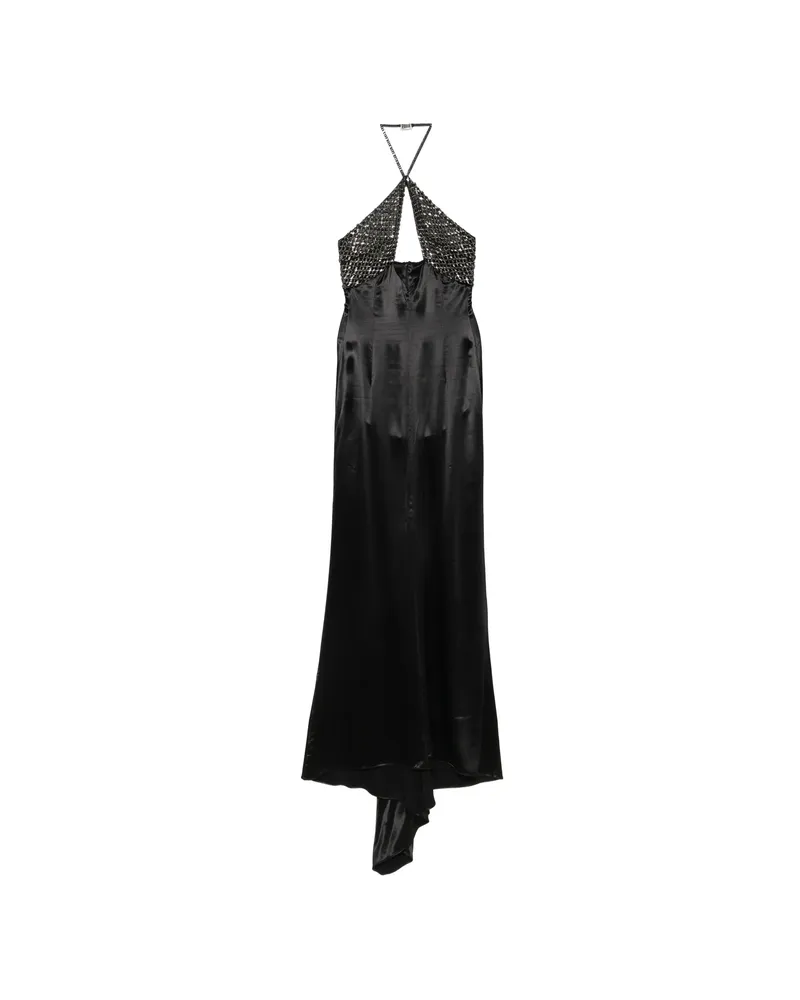 ATTICO Sleeveless Maxi Dress Black