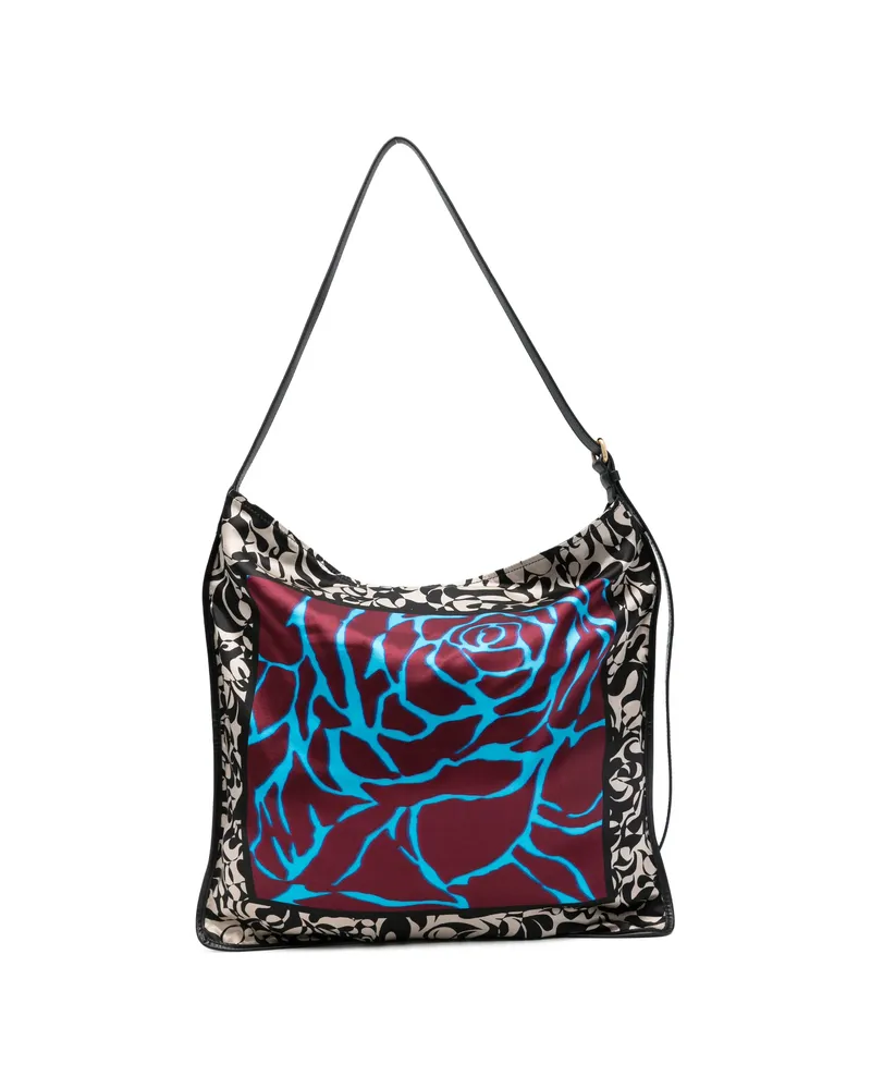 Dries van Noten Floral-print Tote Bag Red