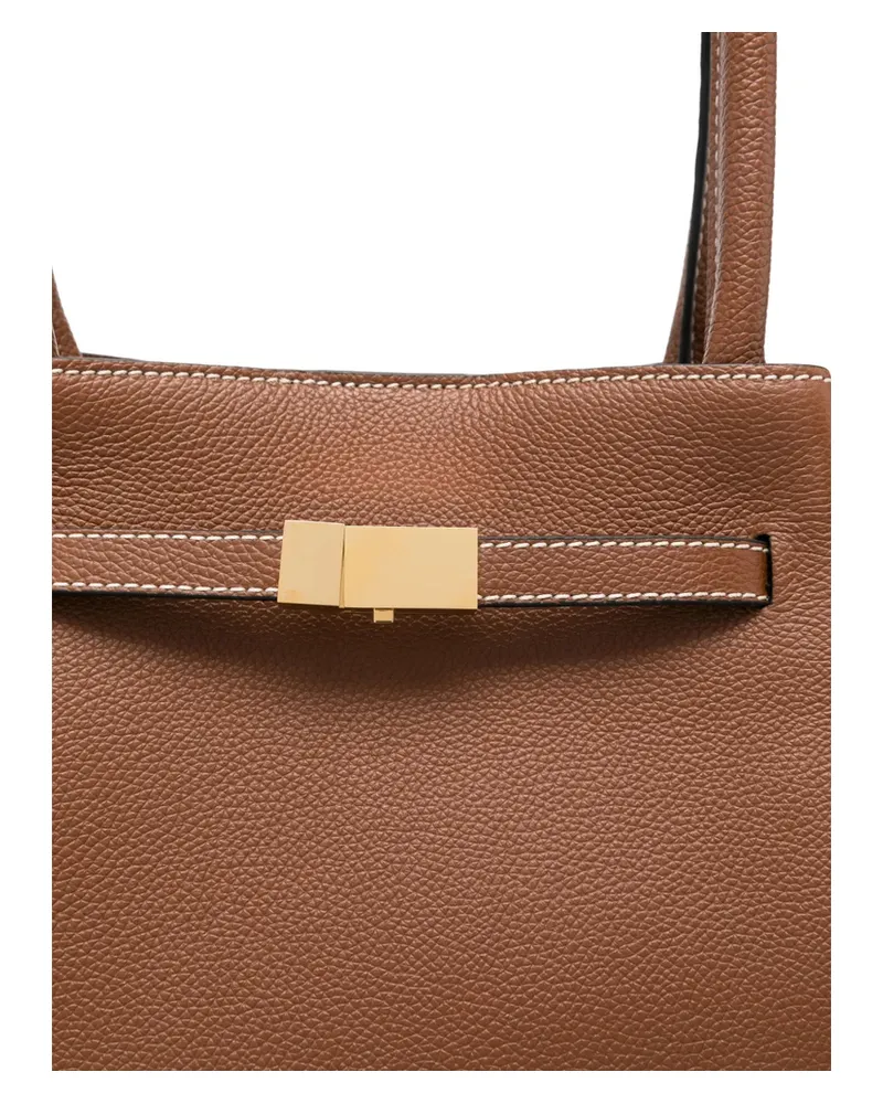 DeMELLIER Small The New York Tote Bag Brown
