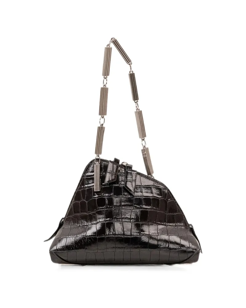 ATTICO La Scala Clutch Bag Black