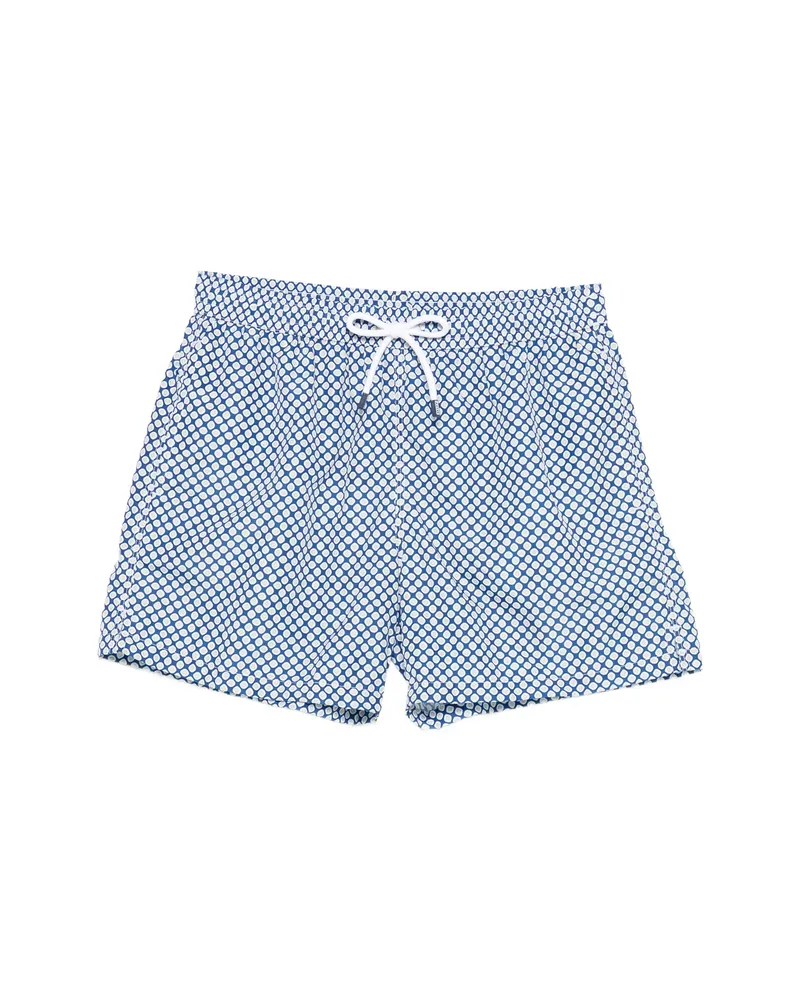Fedeli Madeira Swim Shorts Blue