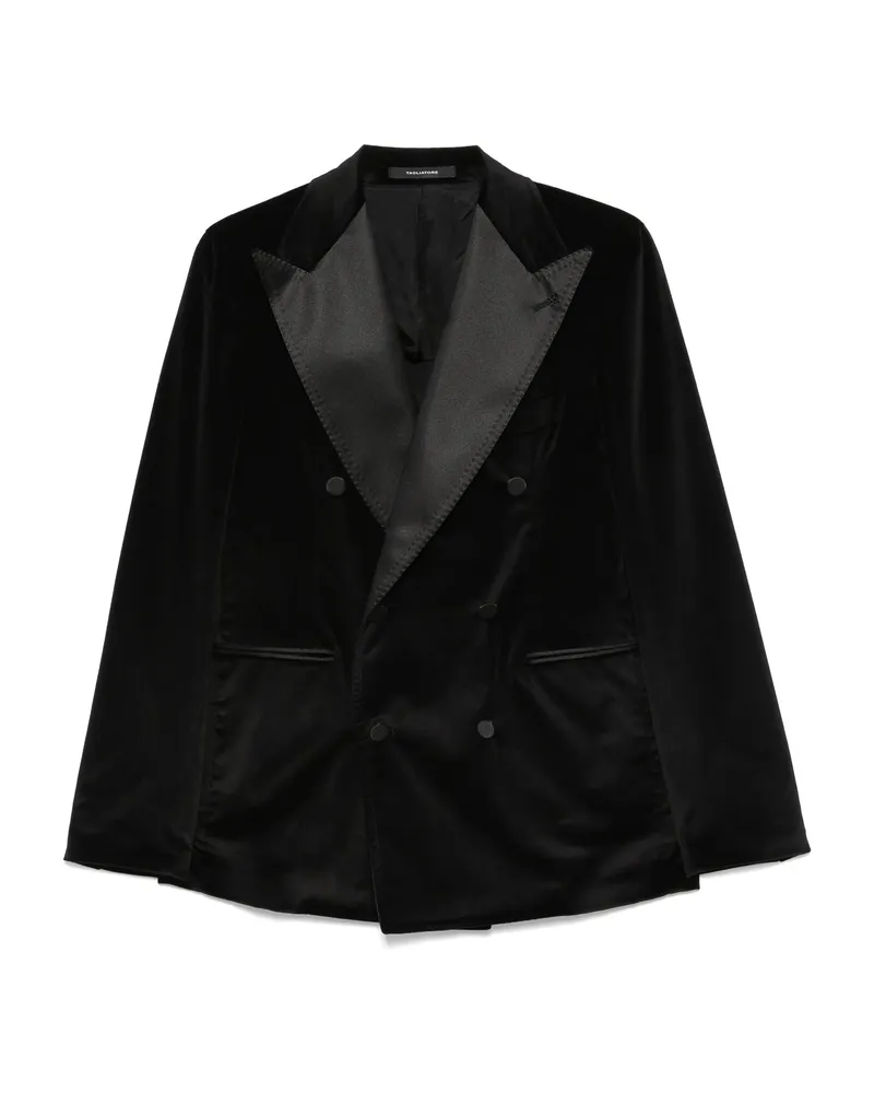 Tagliatore Double-breasted Blazer Black