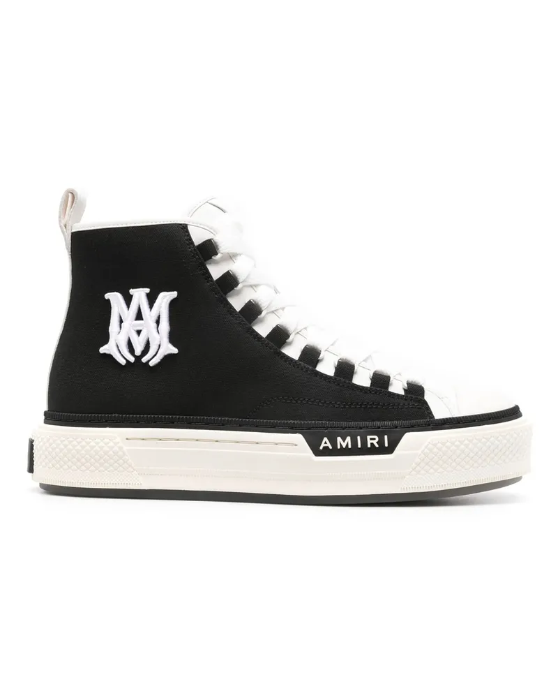 Amiri Court High-stop Sneakers Black