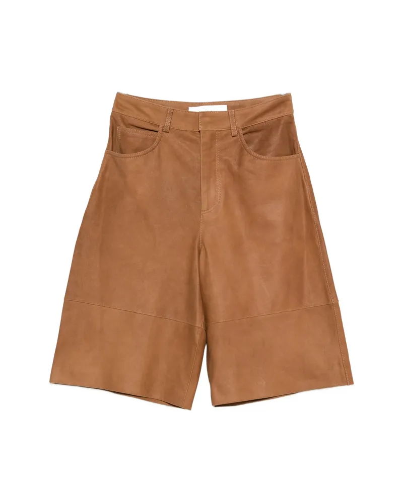 TELA Shorts Brown