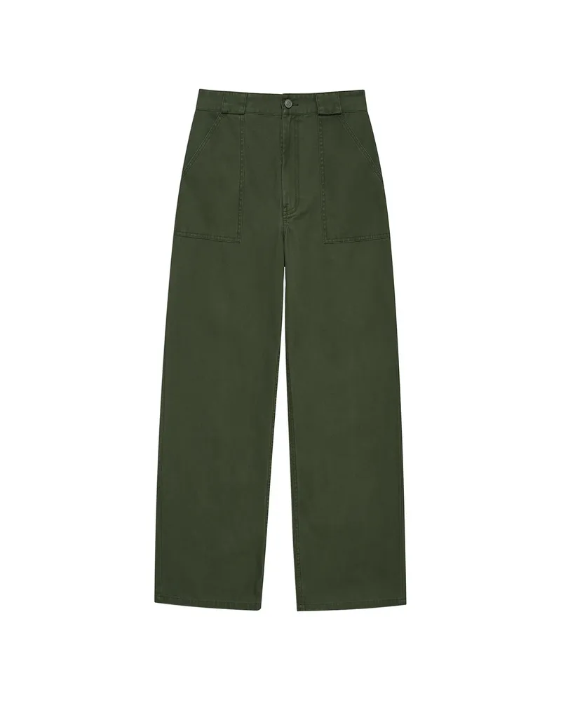 Anine Bing Grayson Jeans Green