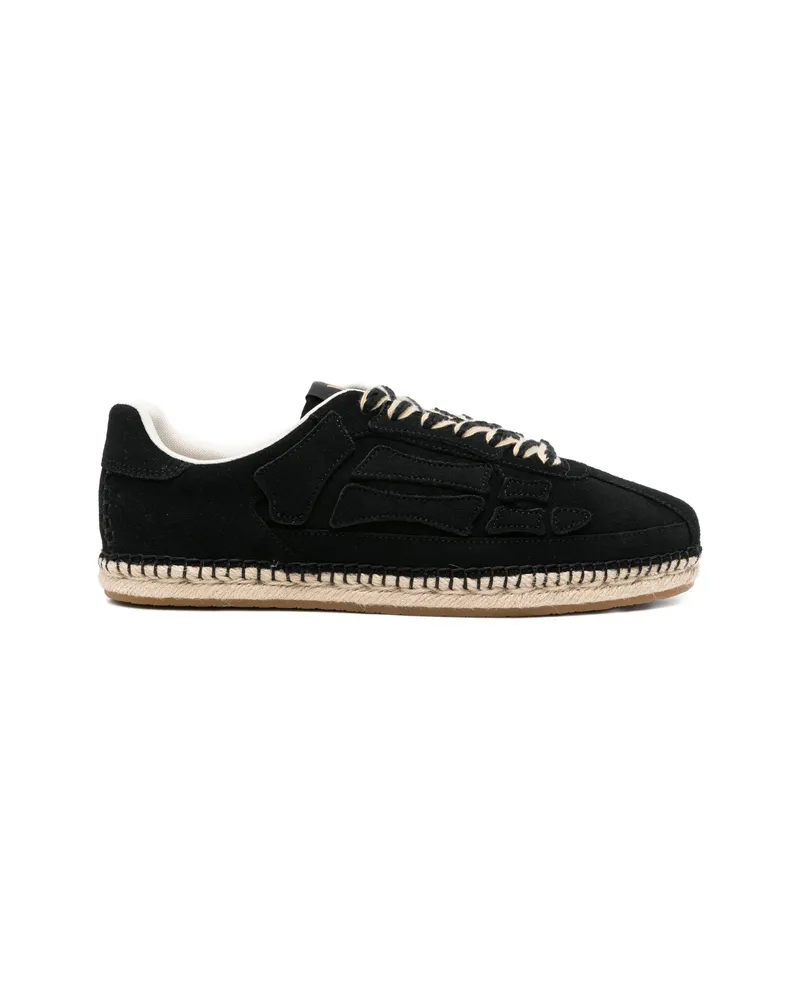 Amiri Pacific Bones Espadrille Black
