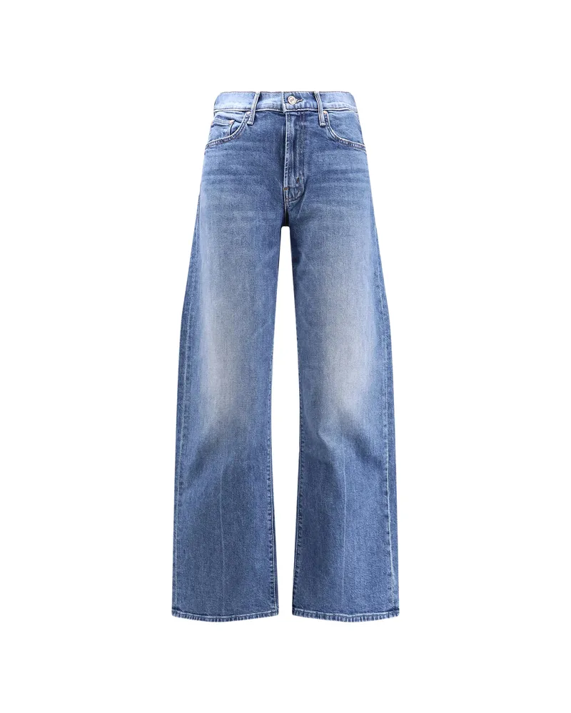 Mother Blue Trousers Blue