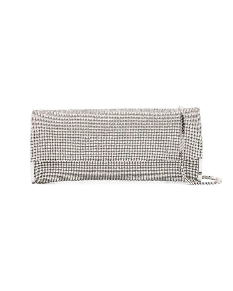 Benedetta Bruzziches Kate Clutch Bag Silver