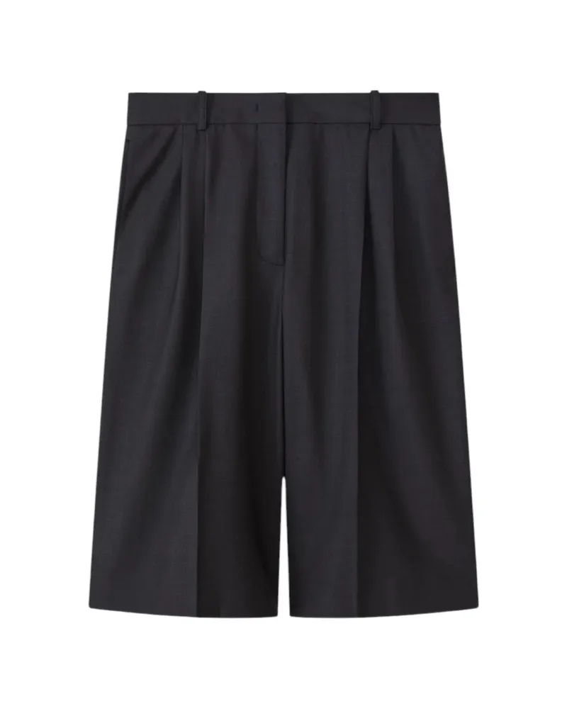 Joseph Gabbie Pleated Shorts Black
