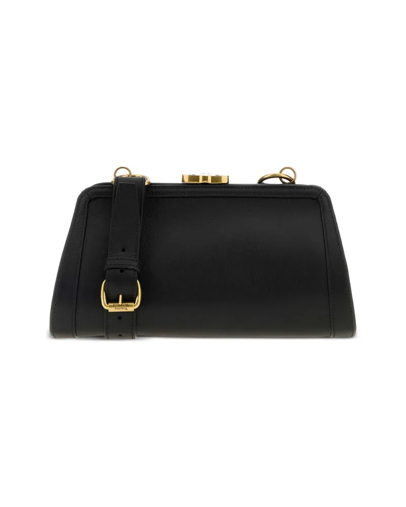 Vivienne Westwood Ascot Leather Satchel Black