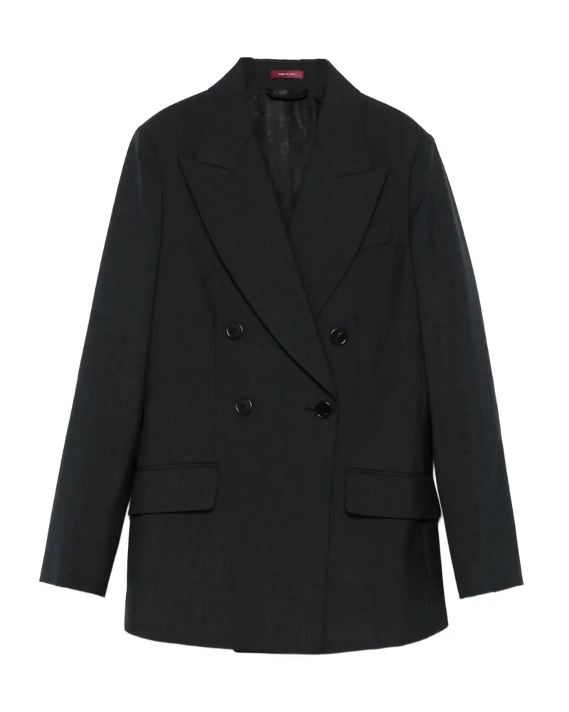Gucci Notched-lapels Blazer Grey