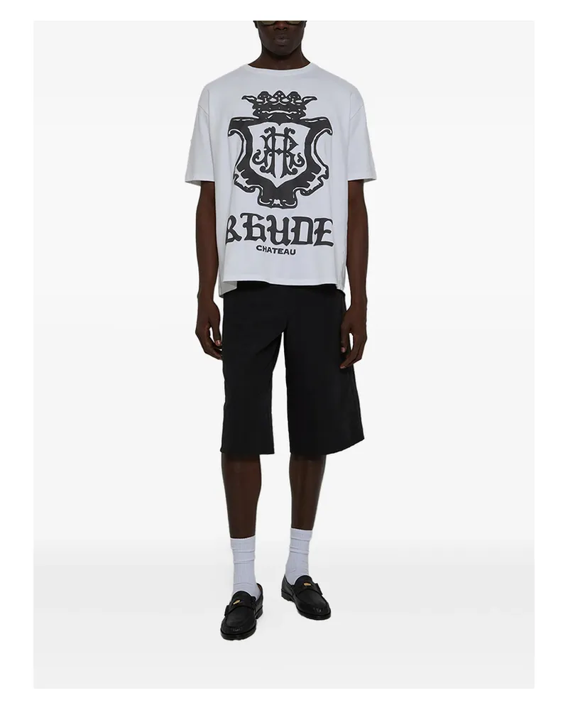RHUDE Oversized Crest T-shirt White