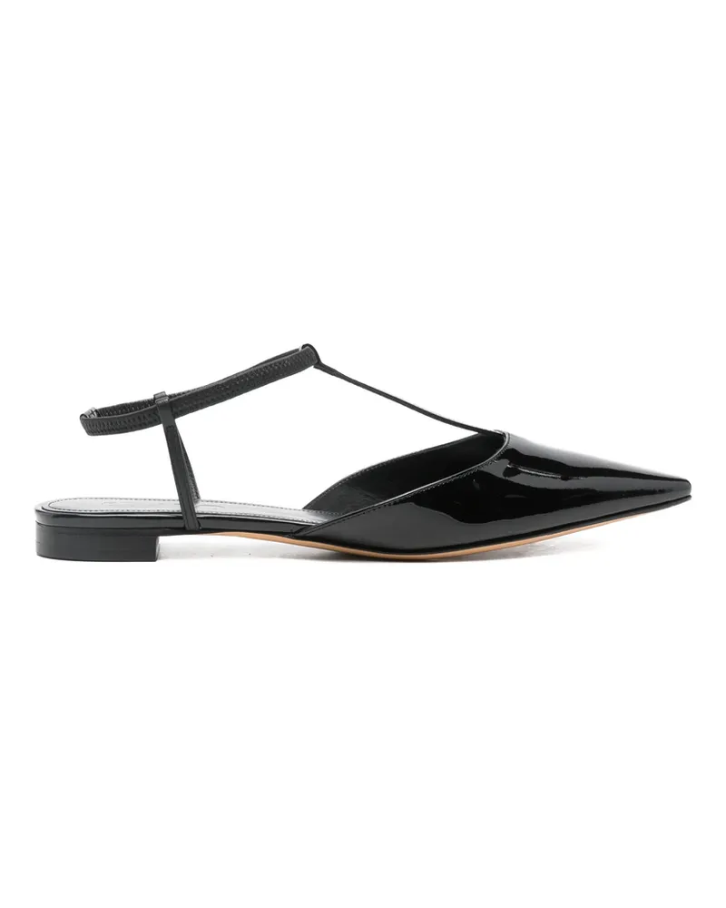 ERALDO Point-toe Flat Pumps Black