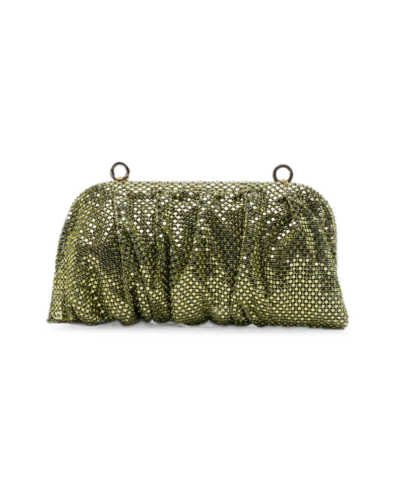 Benedetta Bruzziches Venus Clutch Bag Green