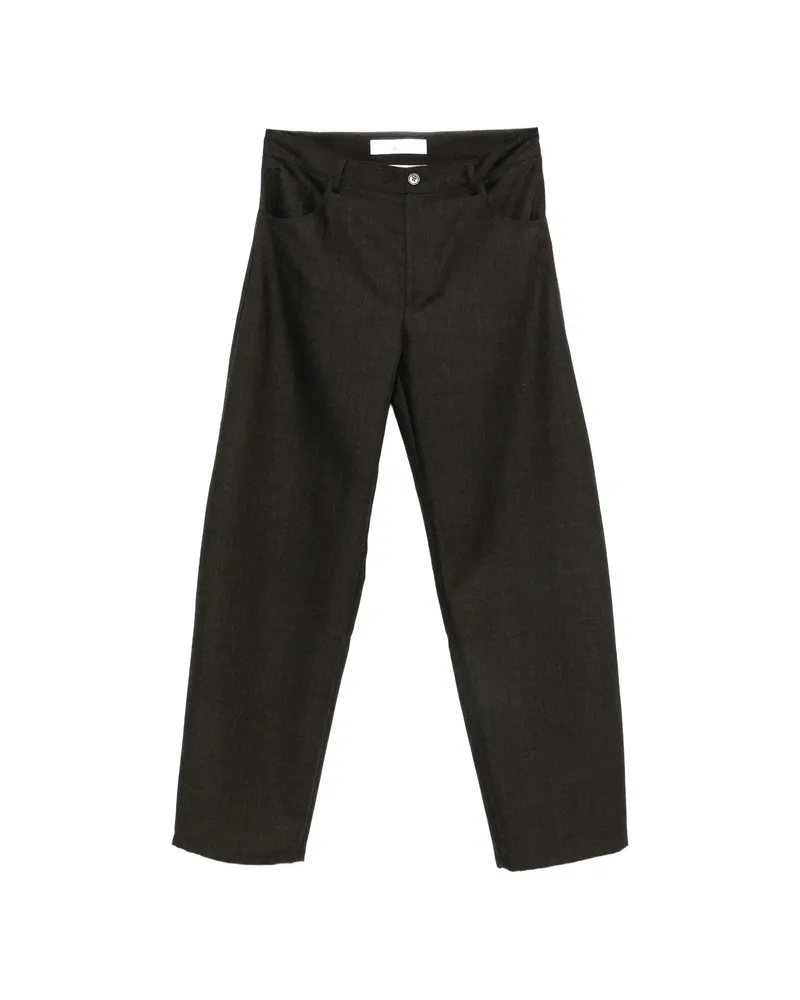 Séfr Nasedo Straight-leg Trousers Brown