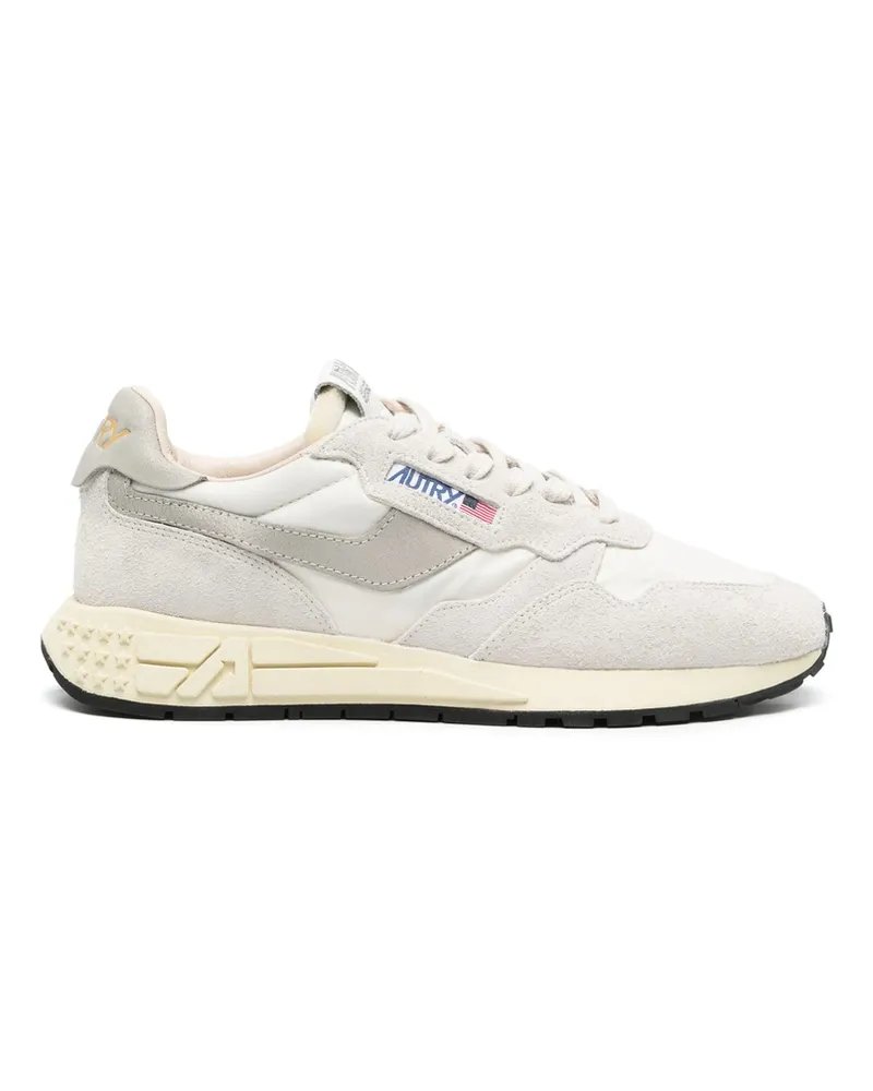AUTRY Reelwind Suede Leather Sneakers White