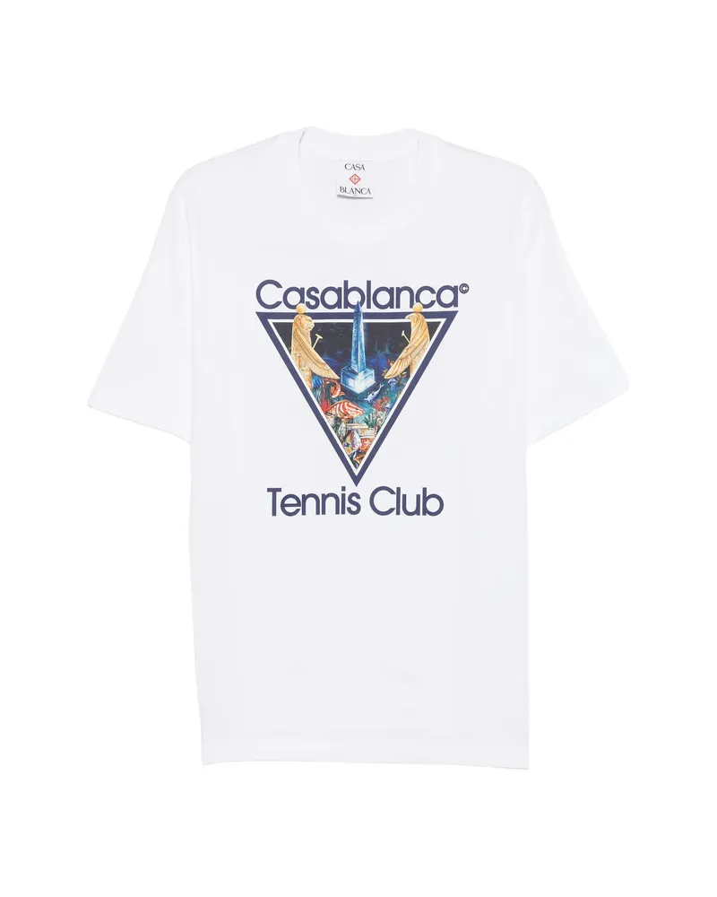 Casablanca Paris Graphic-print T-shirt White