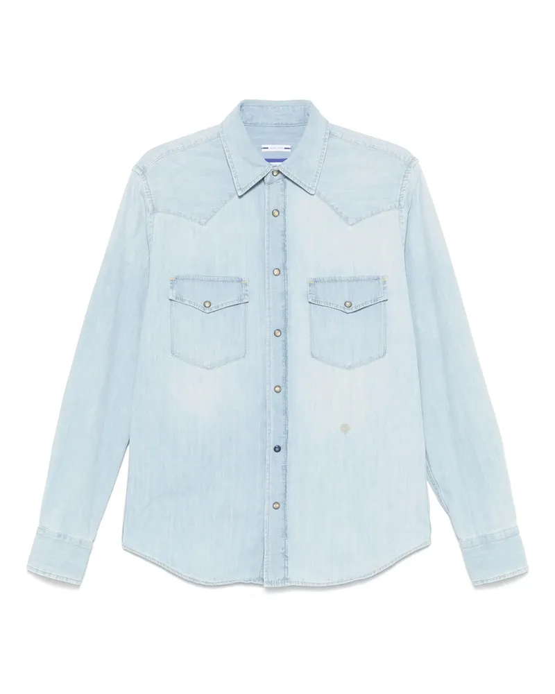 Jacob Cohën Western Shirt Blue