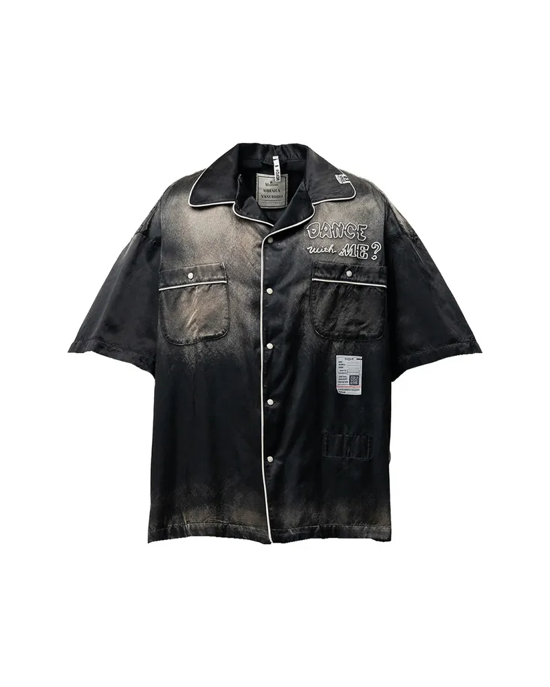 MIHARAYASUHIRO Sun Faded Shirt Black