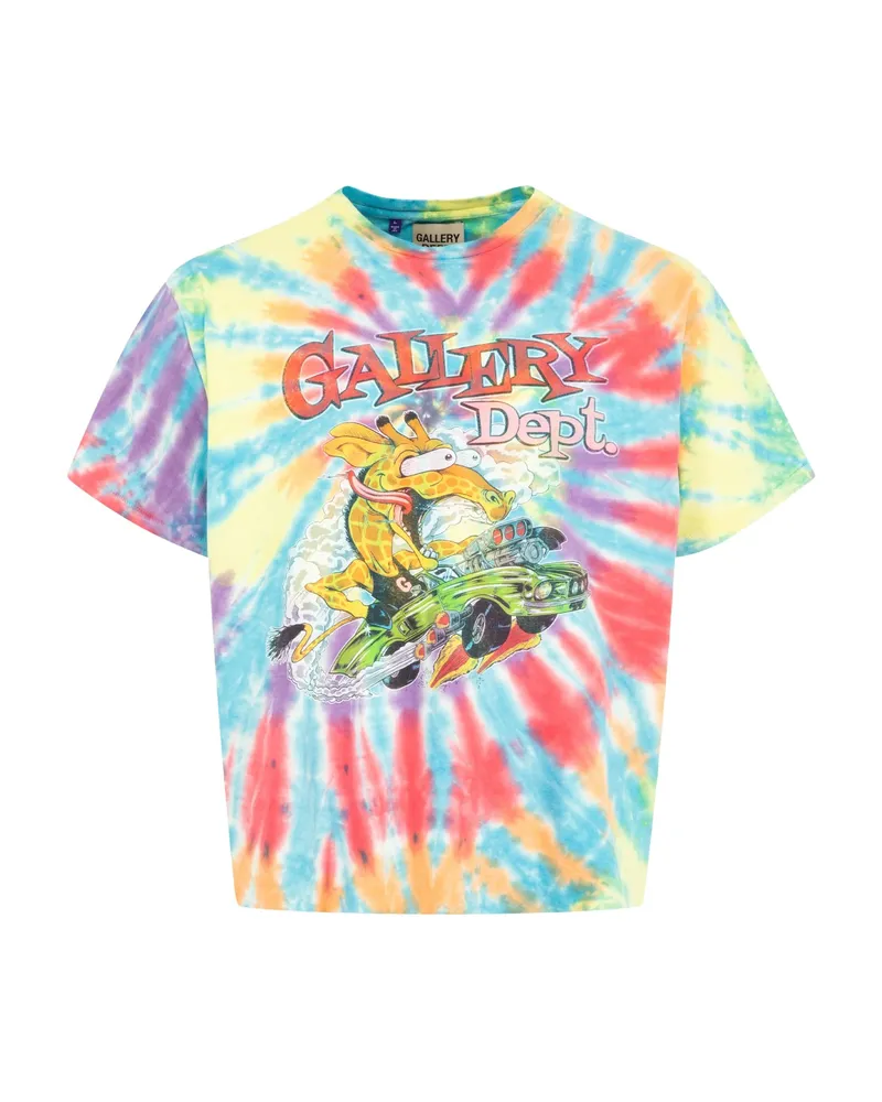 GALLERY DEPT. Rally Graphic-print T-shirt Blue