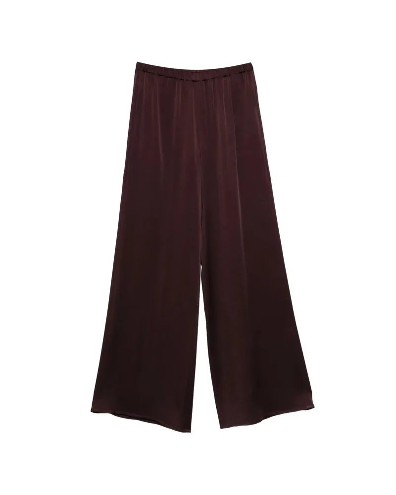 Antonelli Firenze Elasticated-waist Palazzo Pants Purple