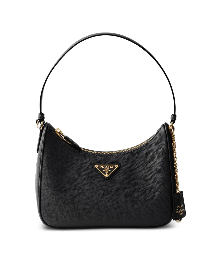 Prada Re-Edition 2005 Saffiano Leather Mini-bag Black