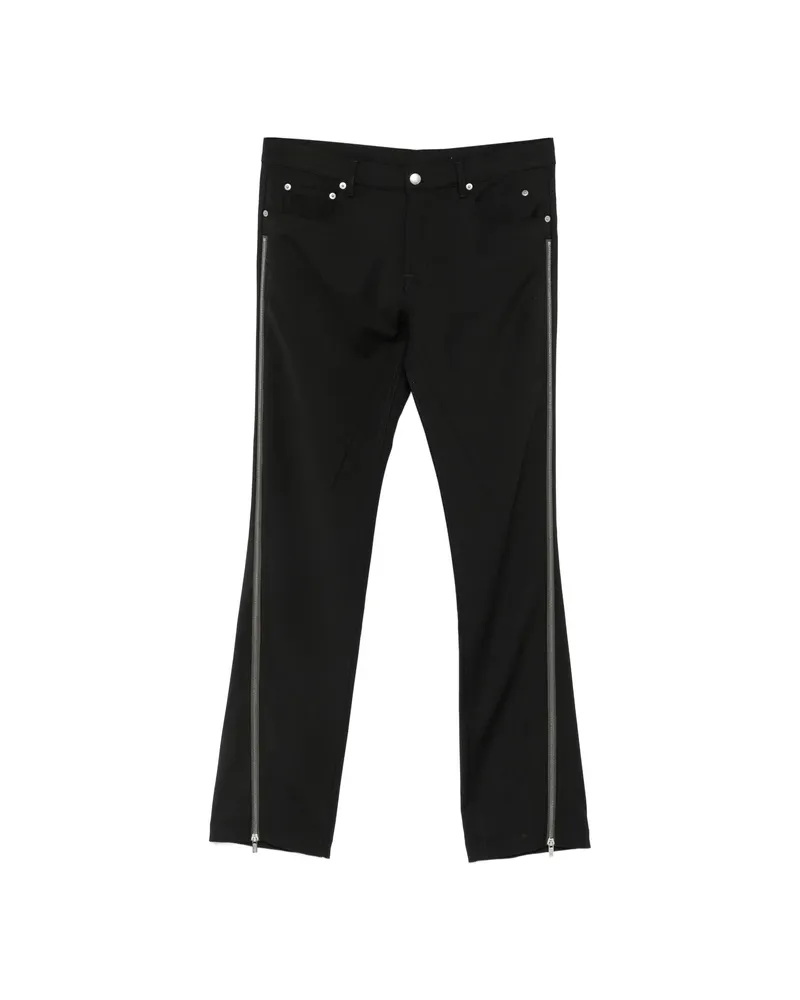 Rick Owens Vega Side-zip Trousers Black