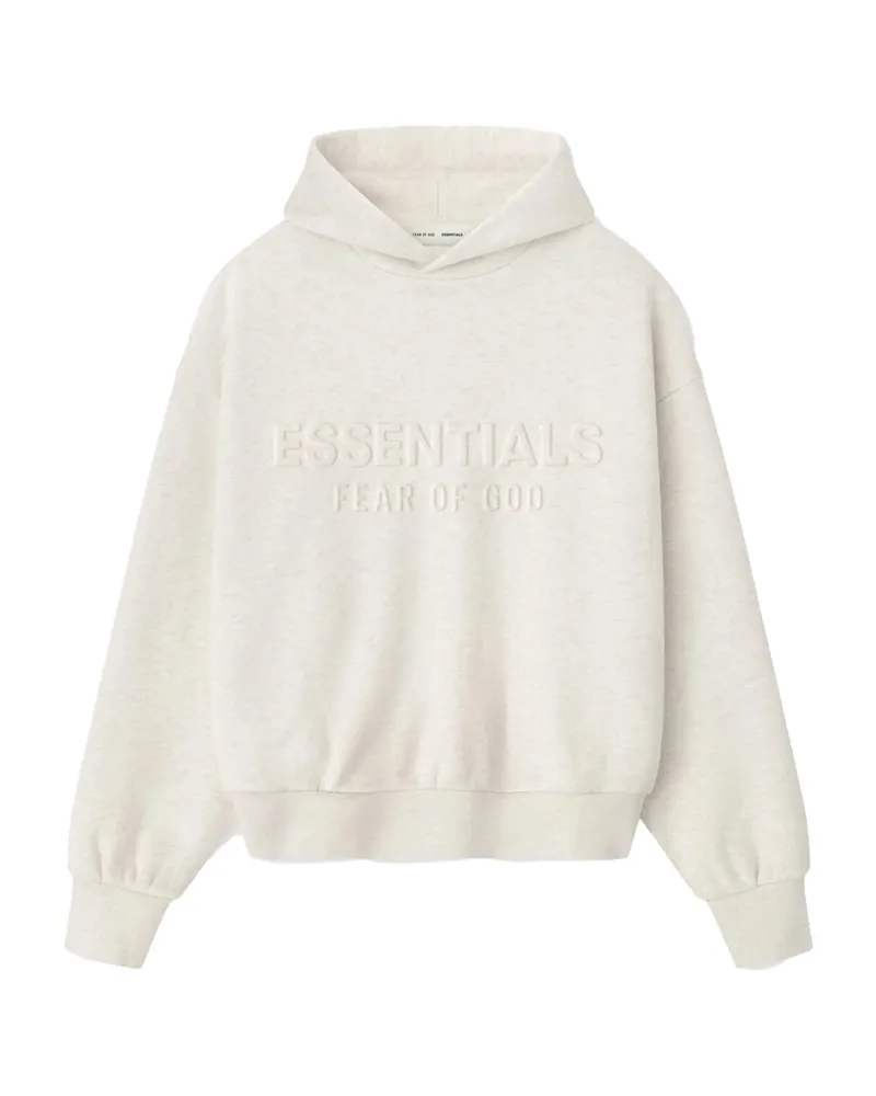 Fear of God Embossed-logo Hoodie Neutrals