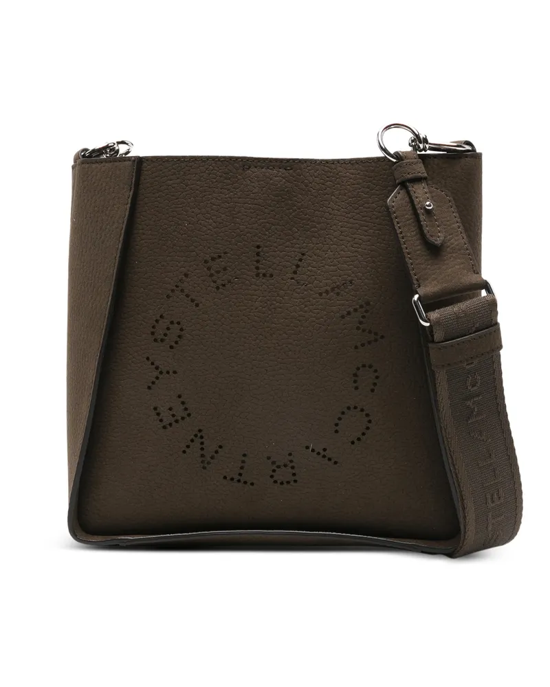 Stella McCartney Logo-cutout Cross Body Bag Brown
