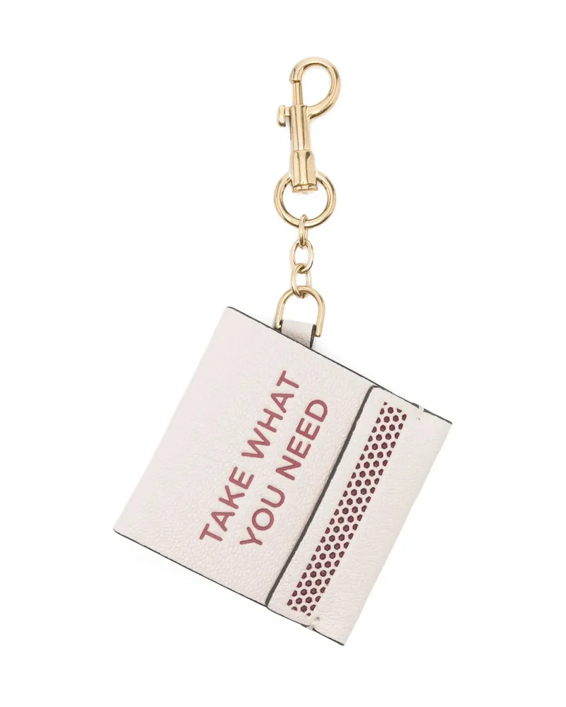 Anya Hindmarch Match Book Charm Neutrals
