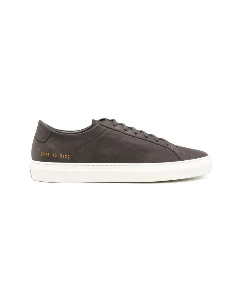 Common Projects Achilles Leather Sneakers Grey