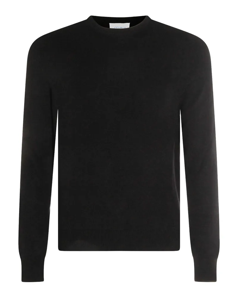 Malo Round-neck Cashmere Sweater Black