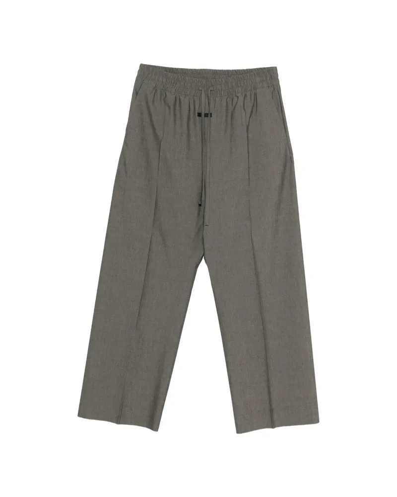 Fear of God Drawstring Wide-leg Trousers Grey