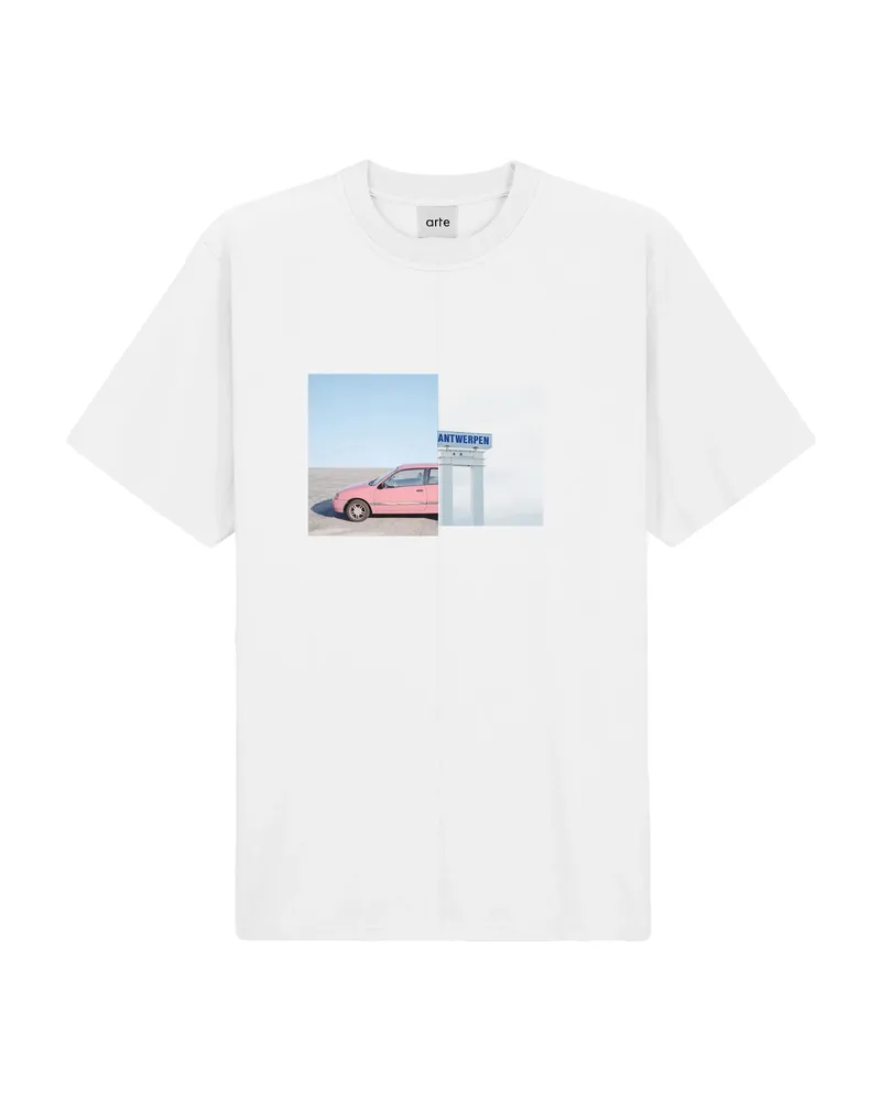 Arte Antwerp Graphic T-shirt White
