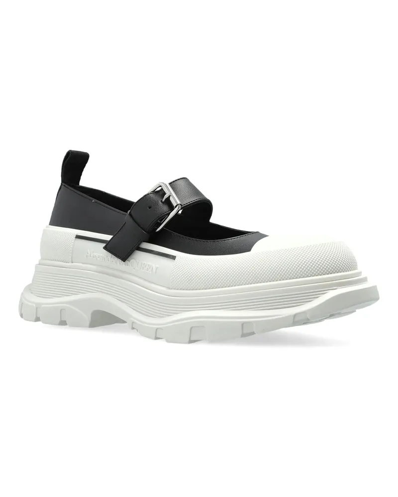 Alexander McQueen Oversized Mary Jane Chunky Sneakers Black