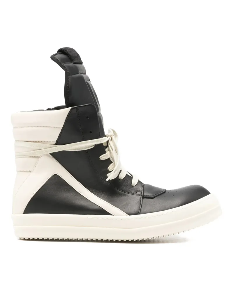 Rick Owens Geobasket High-top Sneakers Black