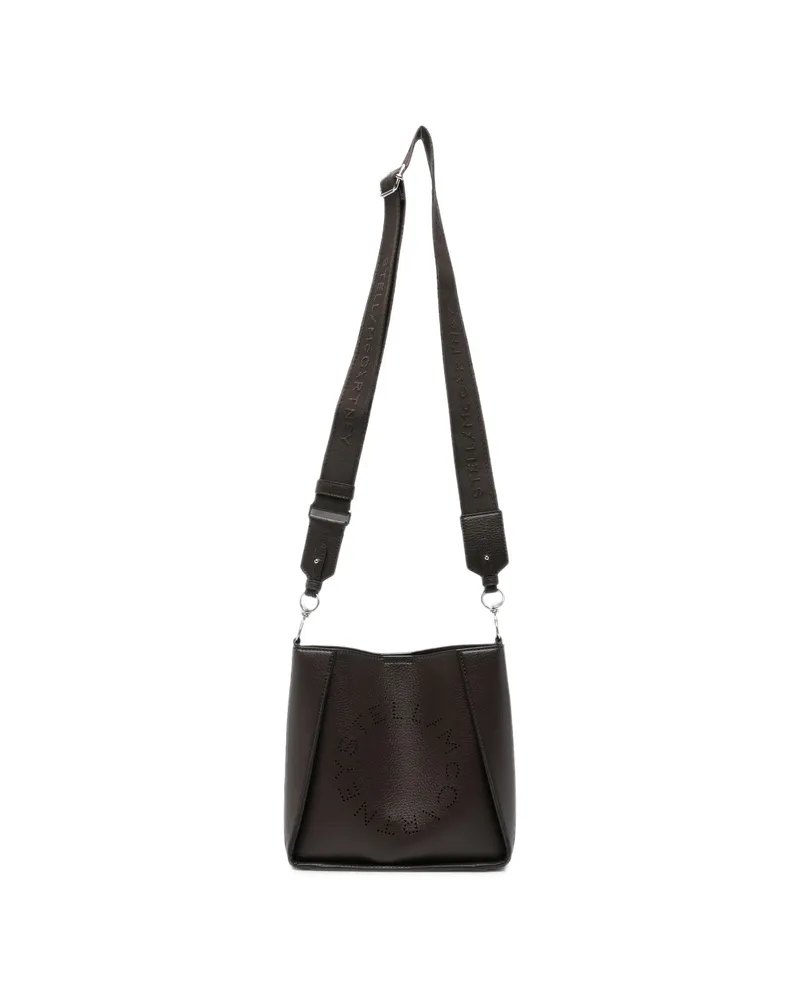 Stella McCartney Stella-logo Shoulder Bag Brown