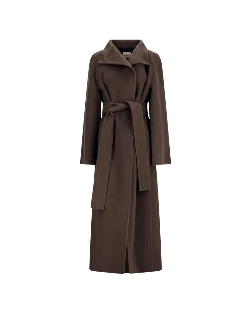 KHAITE ROMARE COAT Brown