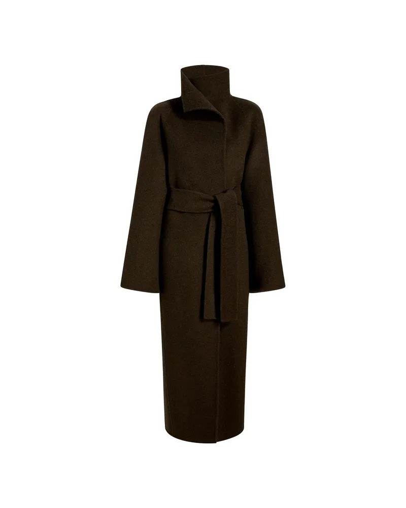 KHAITE Romare Coat Brown